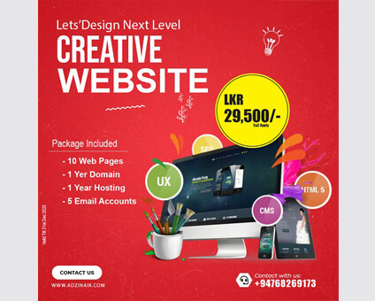 Elevate Your Online Presence with Our Creative Website Design Package