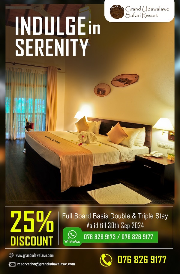 Indulge in Serenity at Grand Udawalawe Safari Resort - 25% Discount